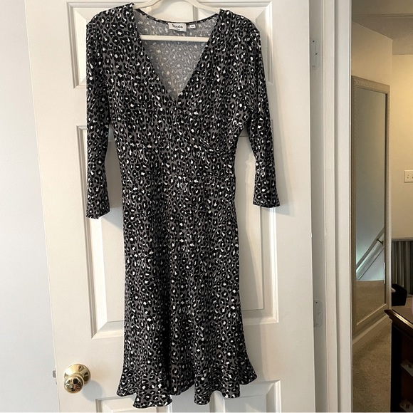 Leota faux-wrap dress - Picture 1 of 3